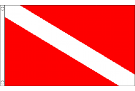 Bandiera Sub 20x30 Nautica Portoverde